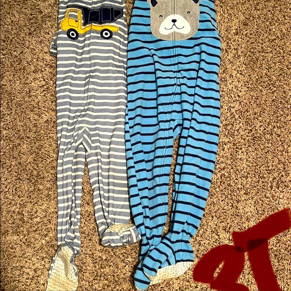 3t boys footie pajamas